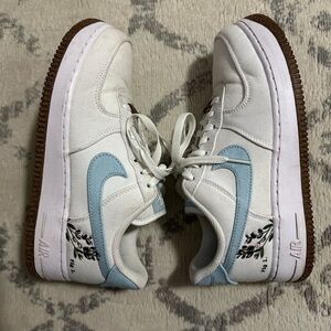 Embroidered Air Force ones